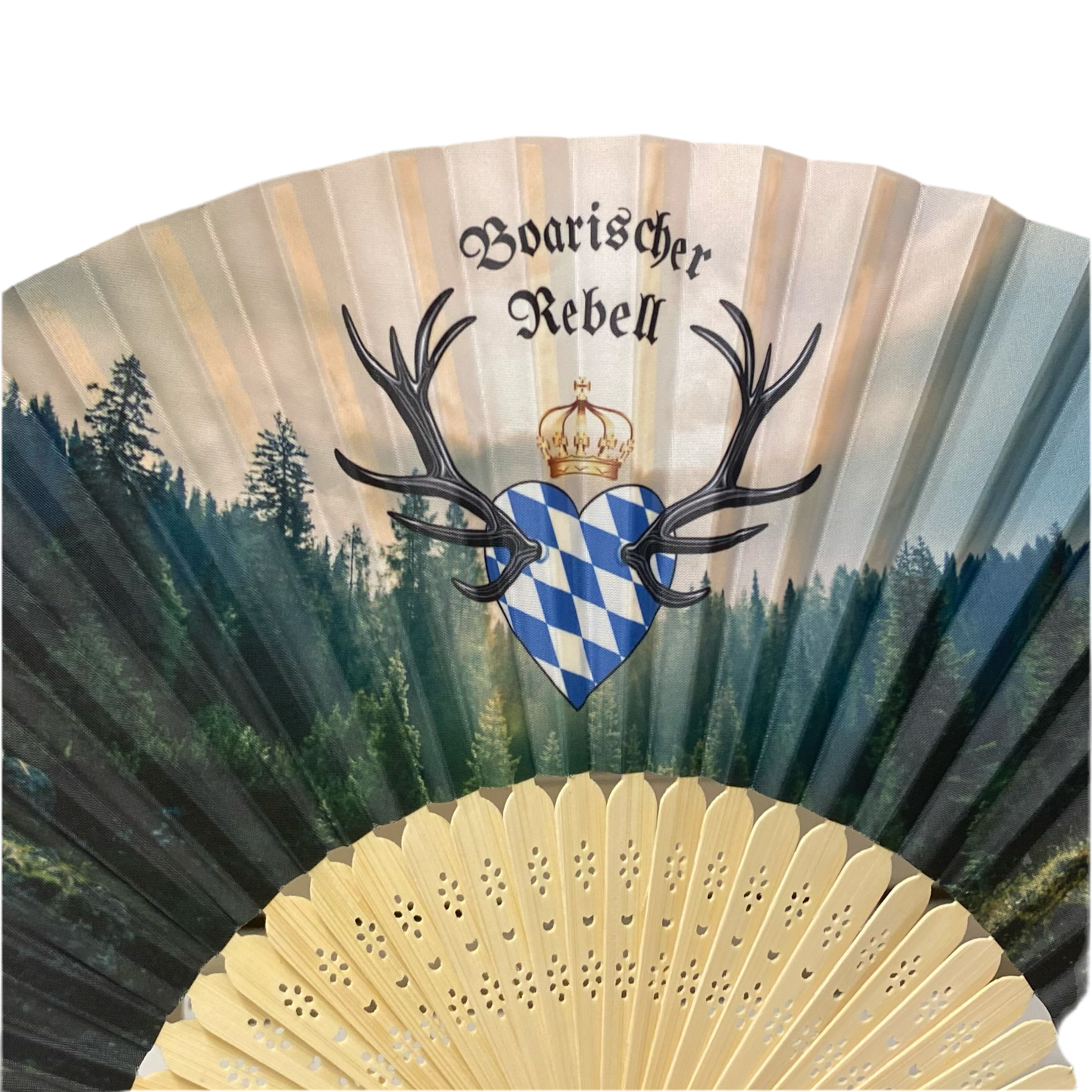 Boarischer Rebell Handfächer