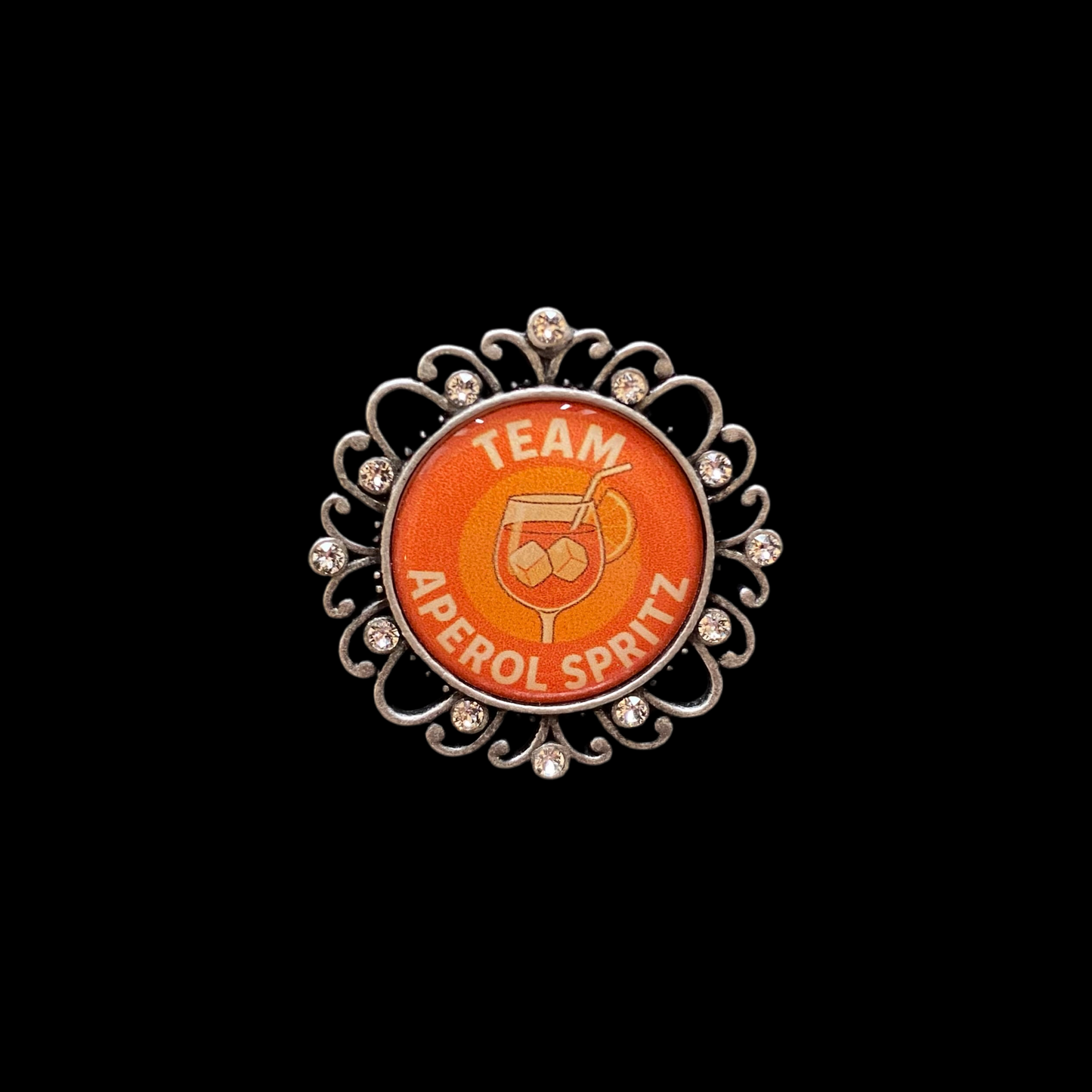 Brosche Team Aperol Spritz