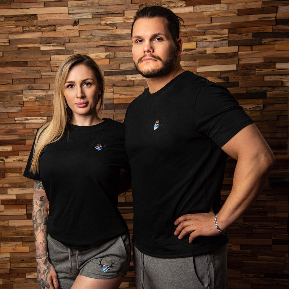 Unisex T-Shirt Schwarz