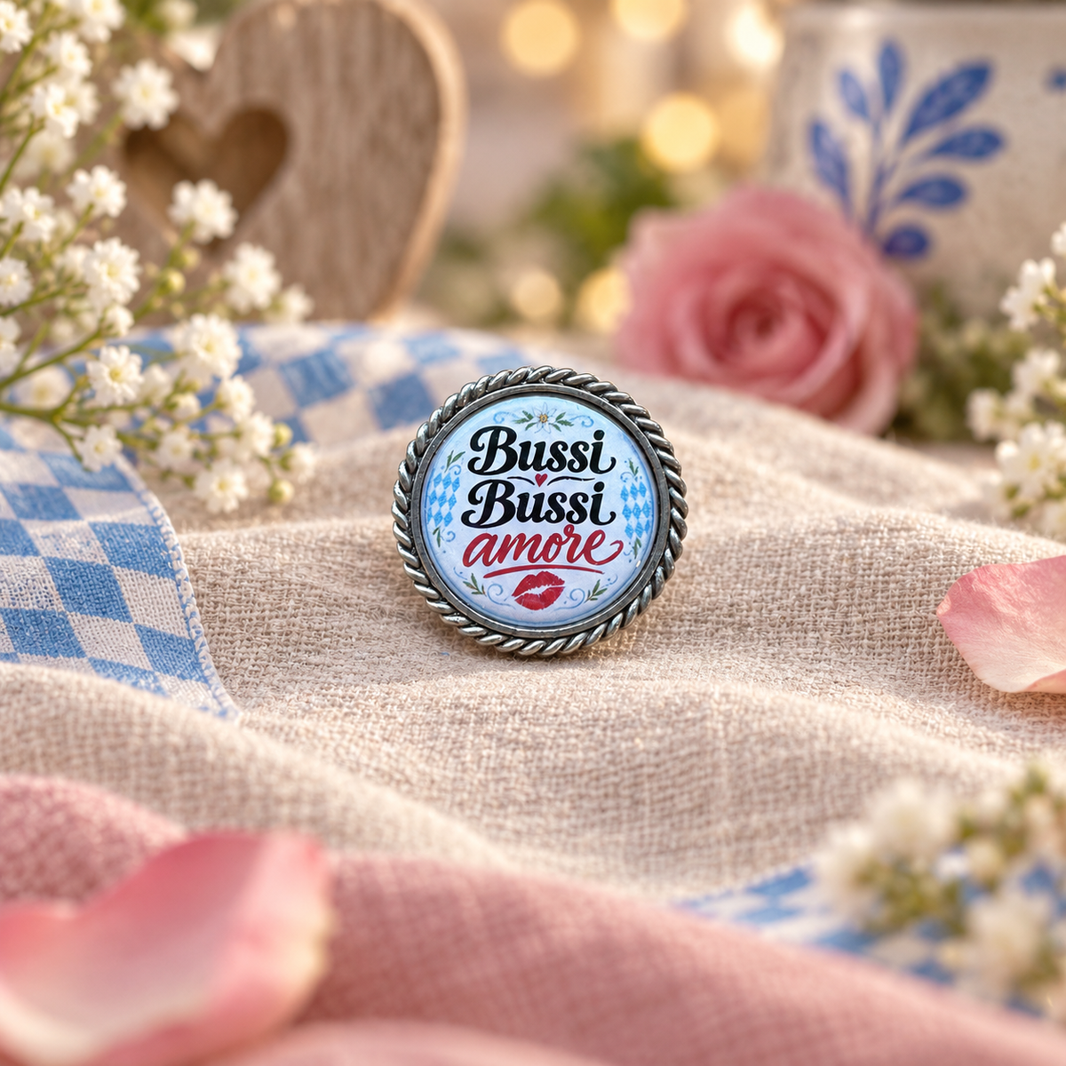 Pin Bussi Bussi amore