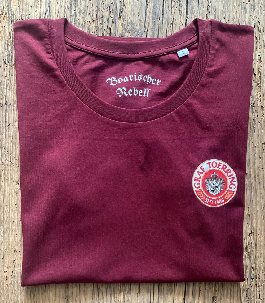 Damen T-Shirt Graf Toerring Brustlogo Gr.S