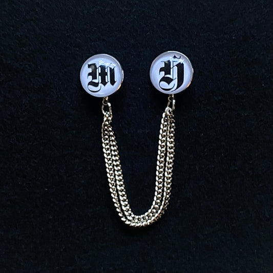 Leibal-Kette mit 2 Initialen