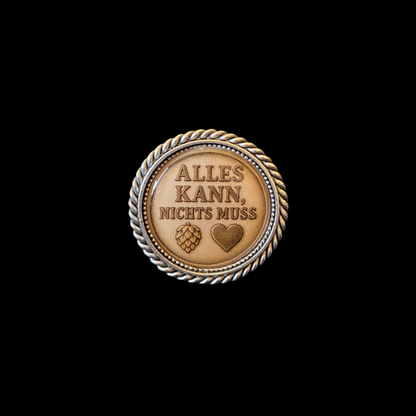 Pin Alles kann, nichts muss