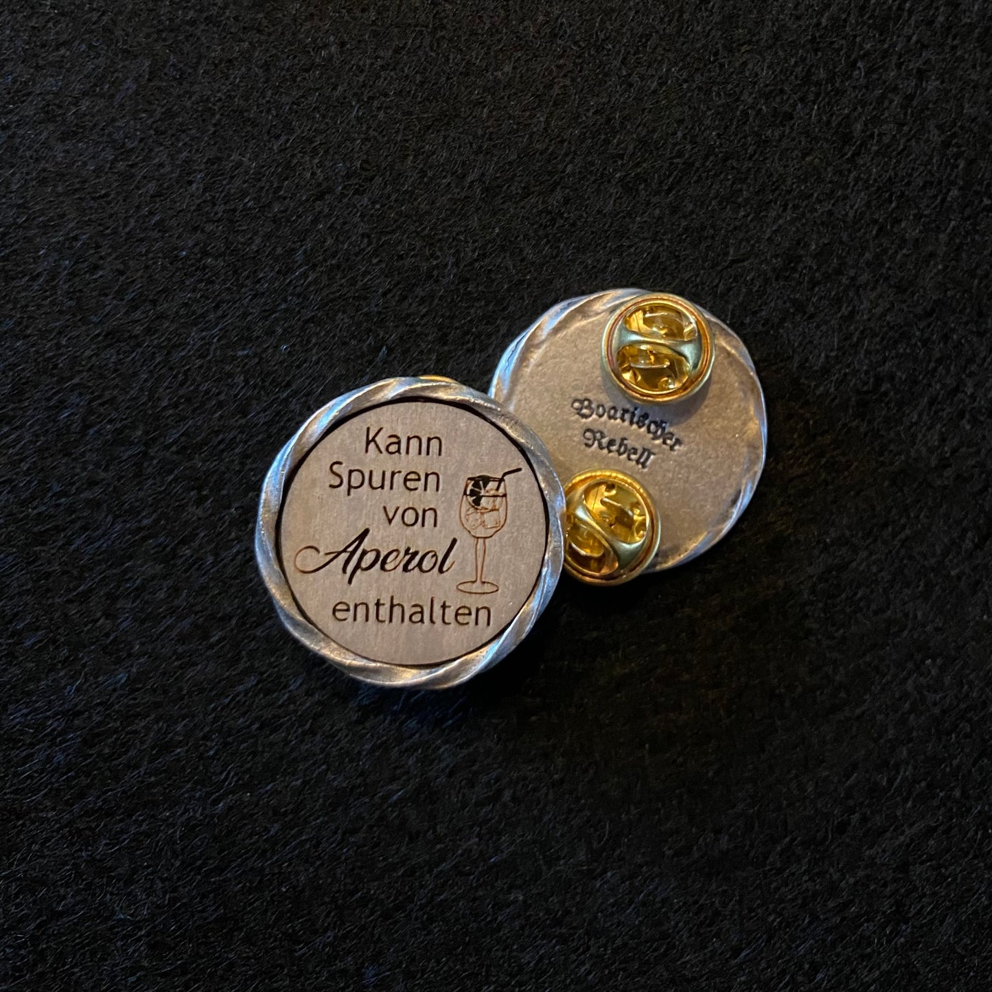 Pin‘s mit Sprüchen