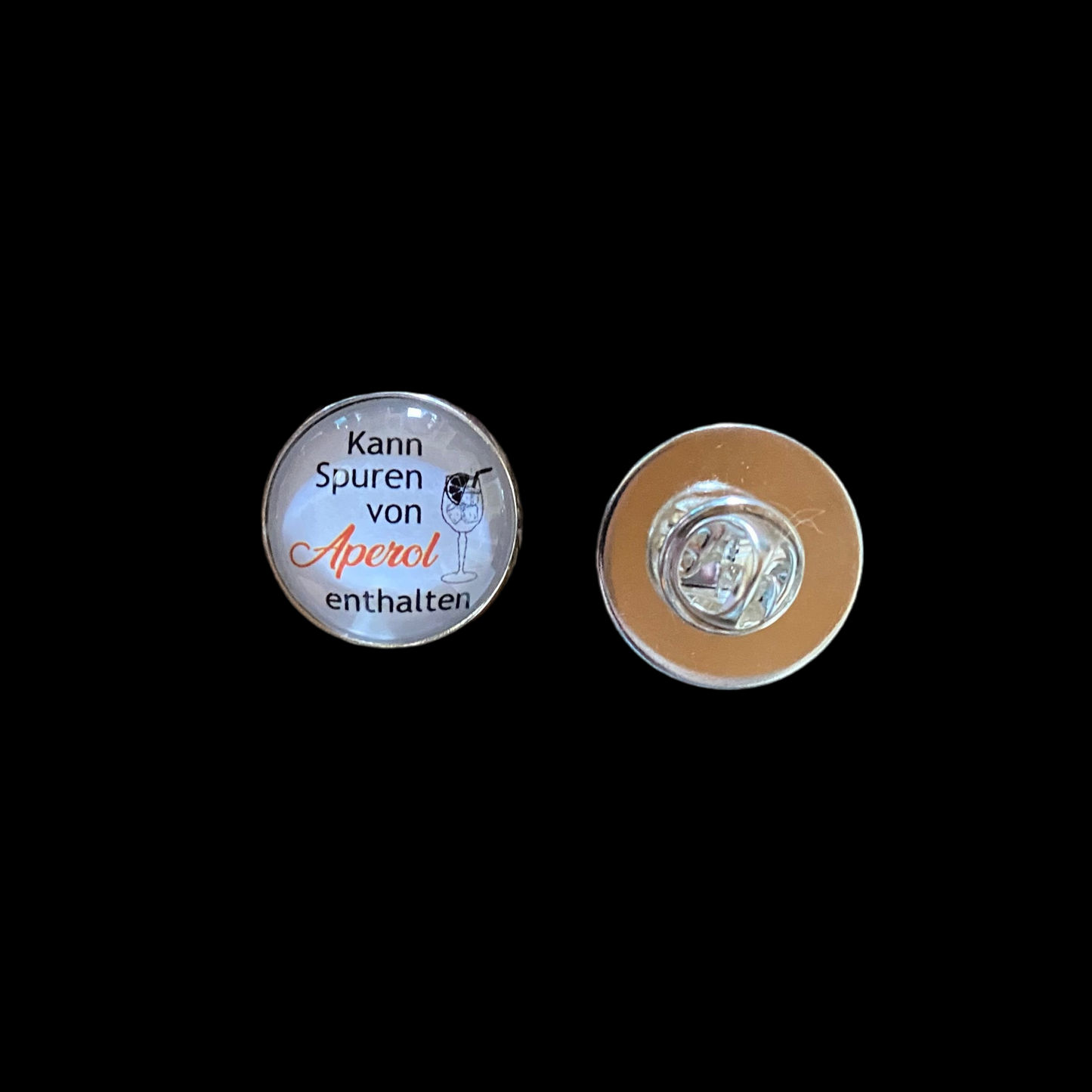 Kann Spuren von Aperol enthalten Pin