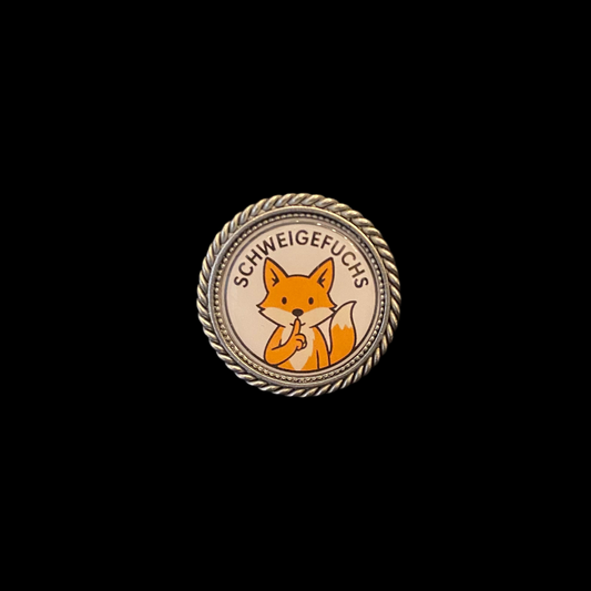 Pin Schweigefuchs