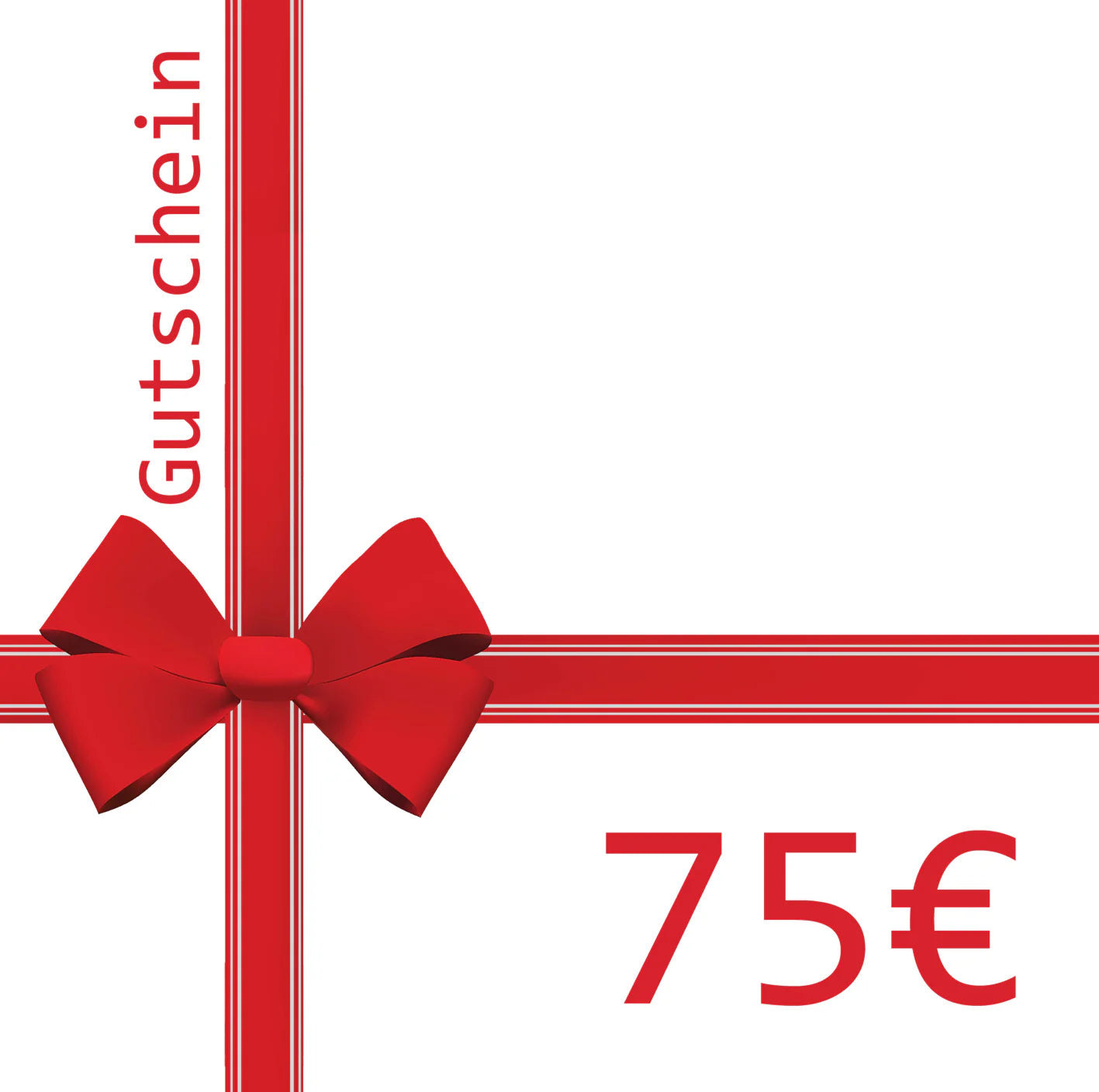 75 Euro Geschenkgutschein