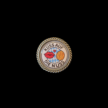 Pin Kuss auf die Nuss