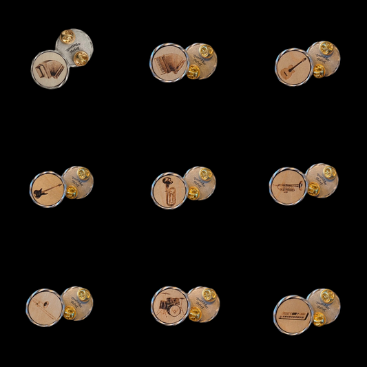 Musik Instrumenten Pin‘s