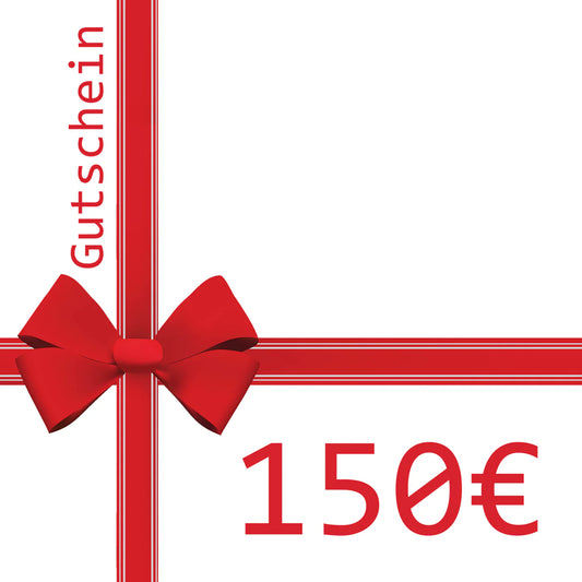 150 Euro Geschenkgutschein