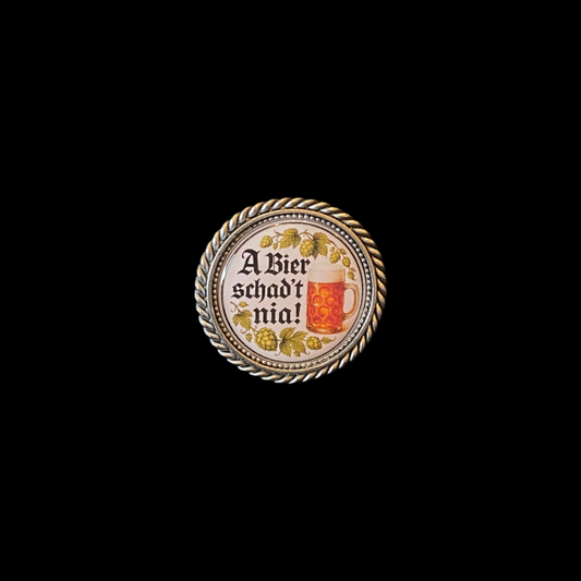 Pin A Bier schad‘t nia!