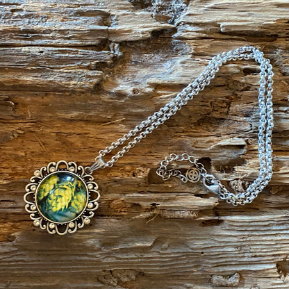 Hopfen Kette mit Strasssteinen