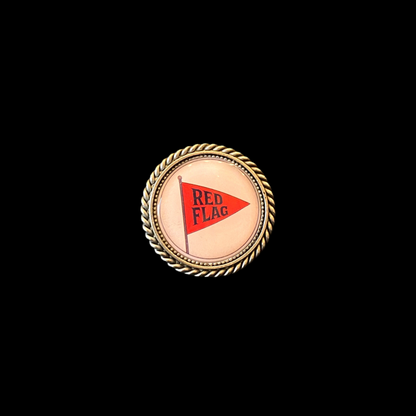 Pin Red Flag