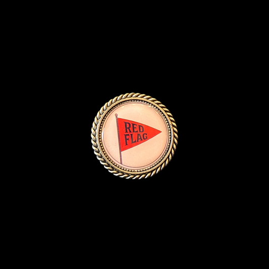 Pin Red Flag