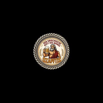 Pin Der griechische Gott des Bieres Ozaptis