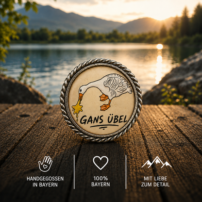 Pin Gans übel