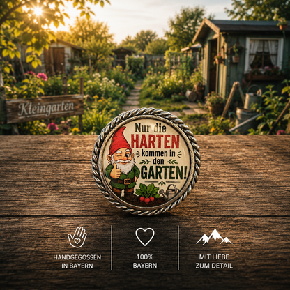 Pin Nur die harten kommen in den Garten!
