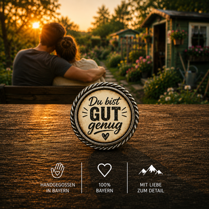 Pin Du bist gut genug