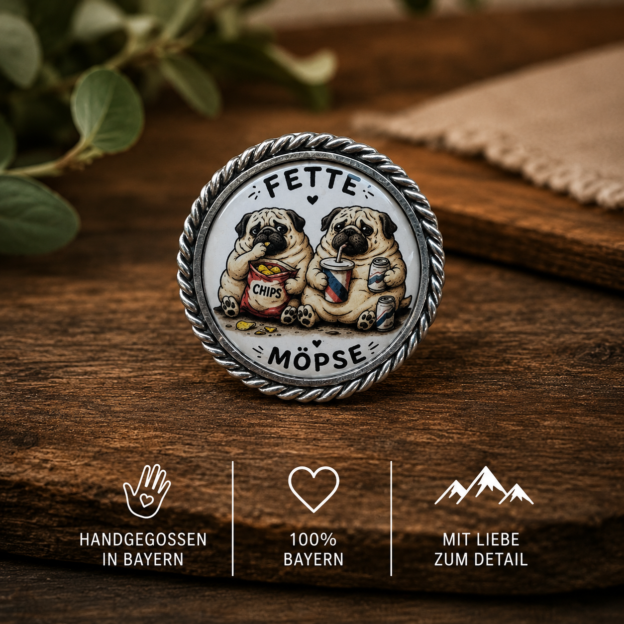 Pin Fette Möpse