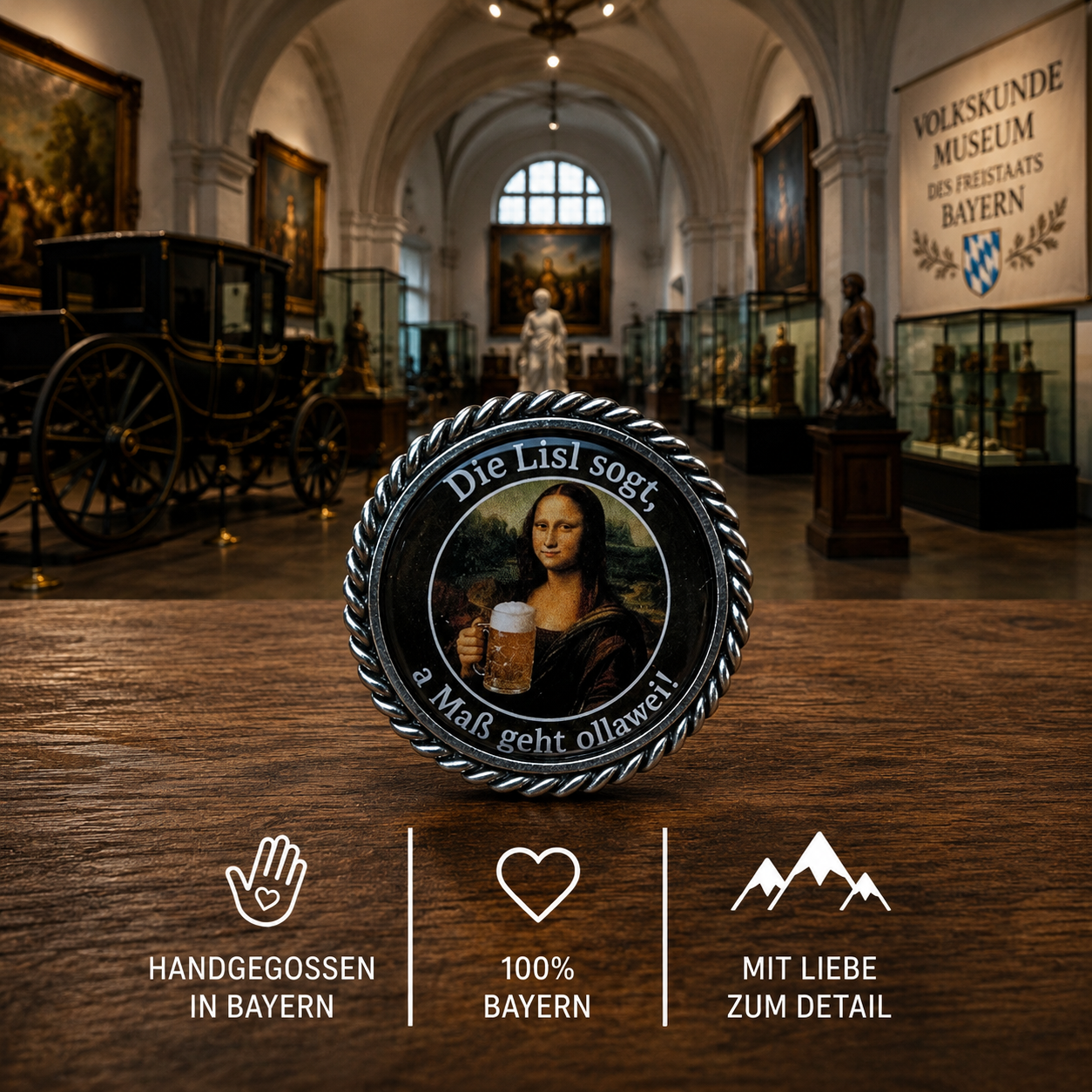 PIN Die Lisl sogt, a Maß geht ollawei!