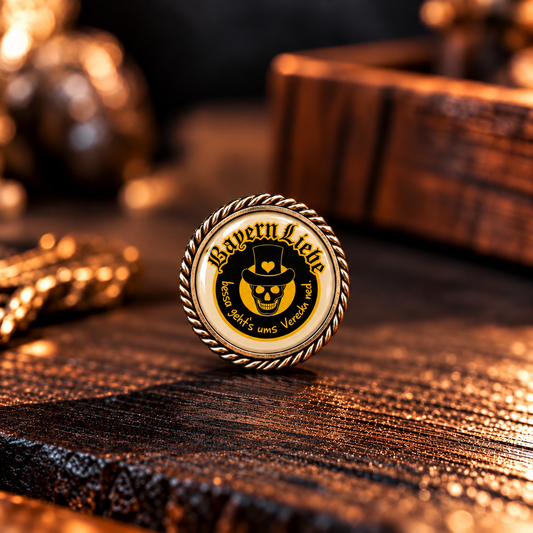 Pin Röhrlbräu Bayern Liebe (Creme)