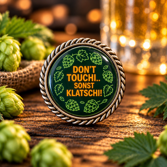 Pin Don‘t touchi…sonst klatschi!