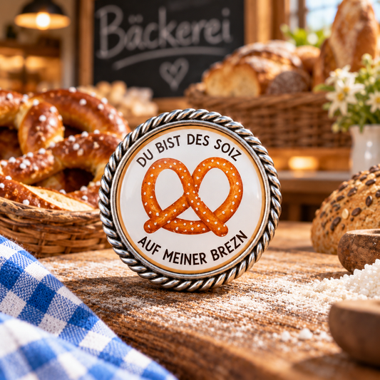 Pin Du bist as Soiz auf meiner Brezn