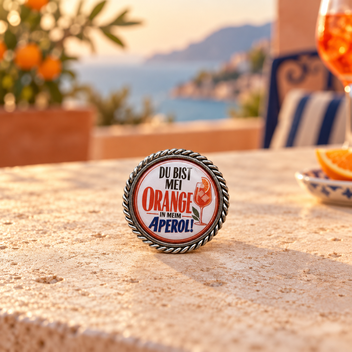 Pin Du bist mei Orange in meim Aperol!