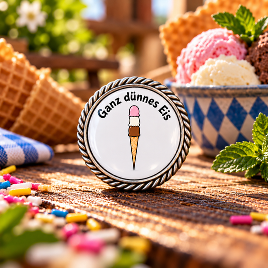 Pin Ganz dünnes Eis