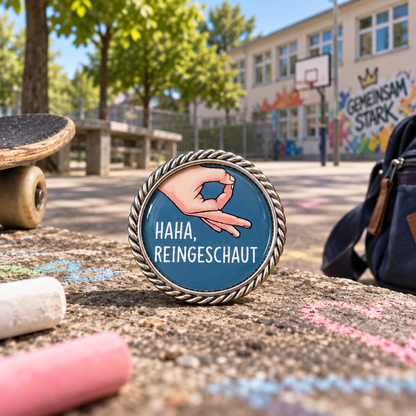 Pin HAHA, Reingeschaut