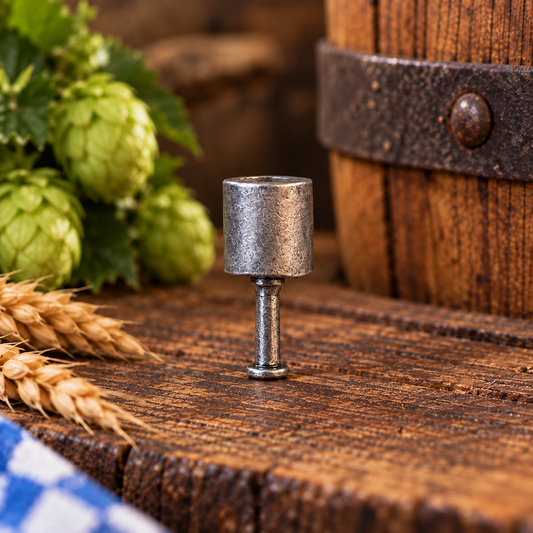 Pin Hammer aus Zinnguss