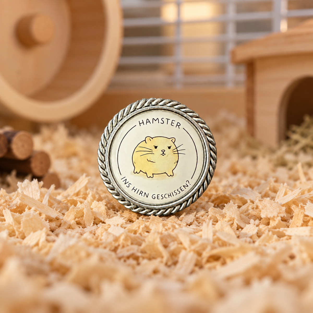 Pin Hamster ins Hirn geschissen?