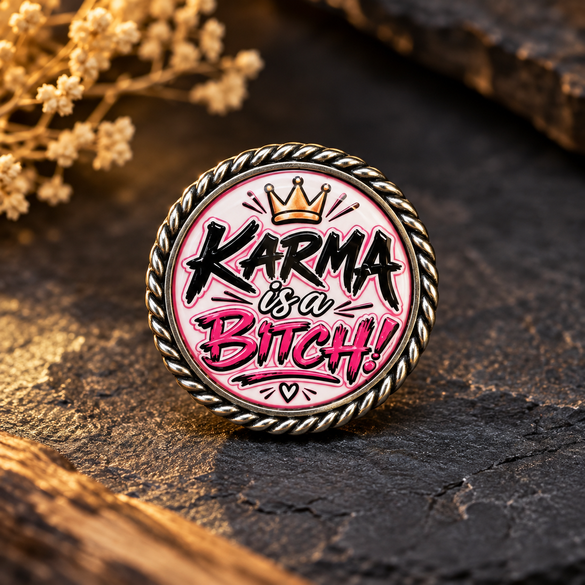Pin Karma is a Bitch! (Rosa)