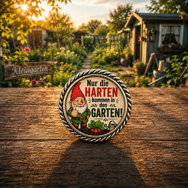 Pin Nur die harten kommen in den Garten!
