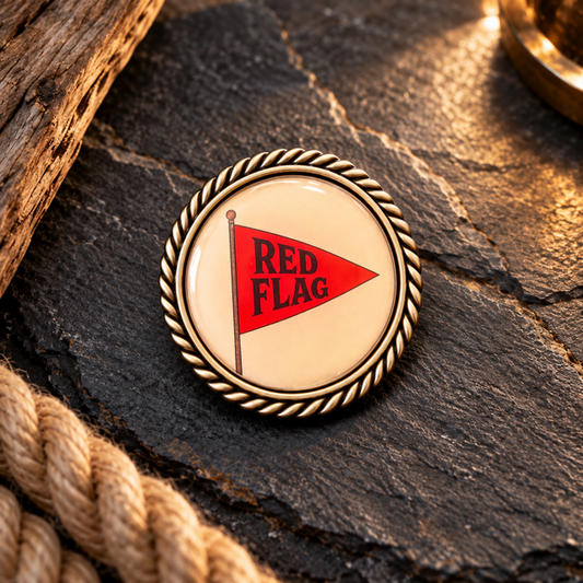 Pin Red Flag