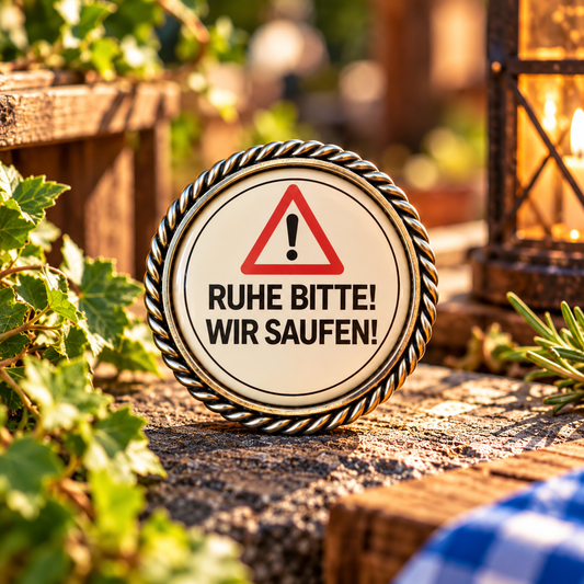 Pin Ruhe bitte! Wir saufen!