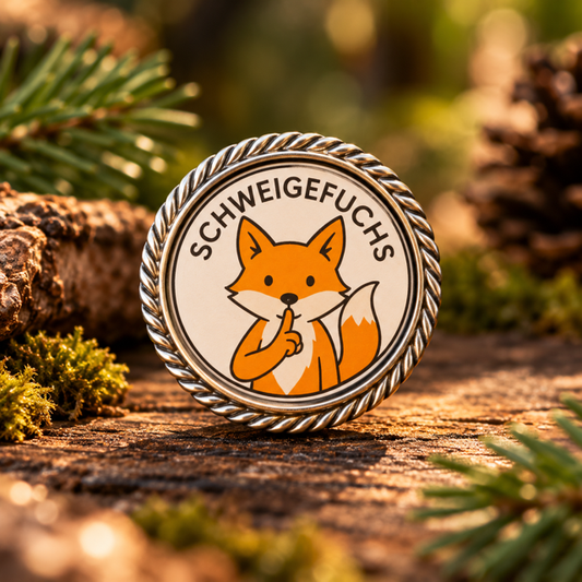 Pin Schweigefuchs