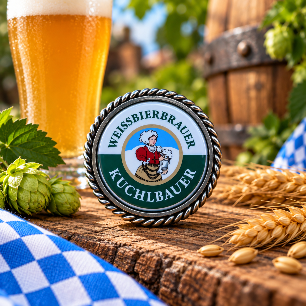 Pin Weissbierbrauer Kuchlbauer